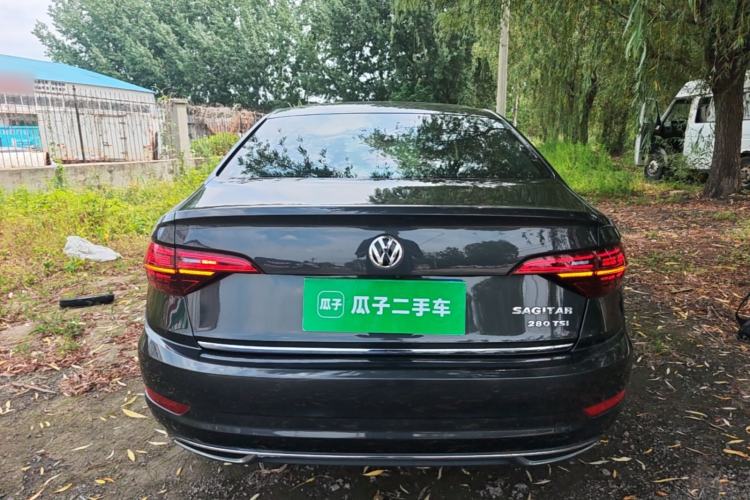 Used Volkswagen Sagitar 2019 280TSI DSG Luxury Version China VI Standard Rear