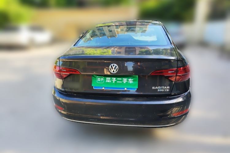 Used Volkswagen Sagitar 2019 280TSI DSG Comfort Version China VI Standard Rear