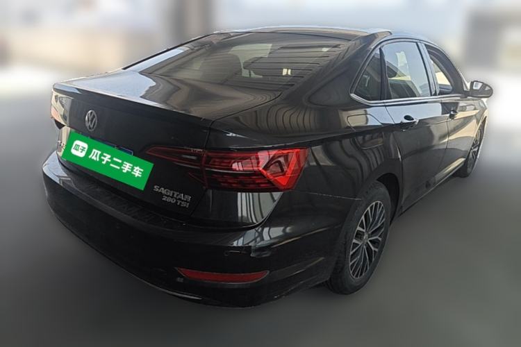 Used Volkswagen Sagitar 2019 280TSI DSG Comfort Version China VI Standard Rear Right 45 Deg
