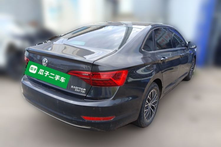 Used Volkswagen Sagitar 2019 280TSI DSG Comfort Version China VI Standard Rear Right 45 Deg