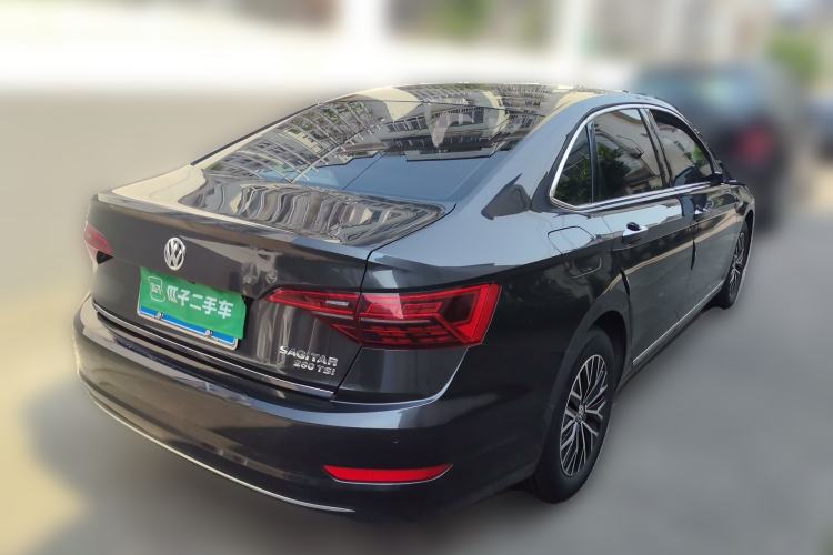 Used Volkswagen Sagitar 2019 280TSI DSG Comfort Version China VI Standard Rear Right 45 Deg