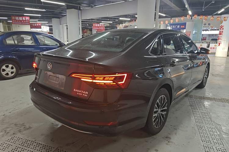 Used Volkswagen Sagitar 2019 280TSI DSG Comfort Version China VI Standard Rear Right 45 Deg