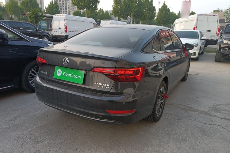 Used Volkswagen Sagitar 2019 200TSI DSG Comfort Version China VI Standard Rear Right 45 Deg