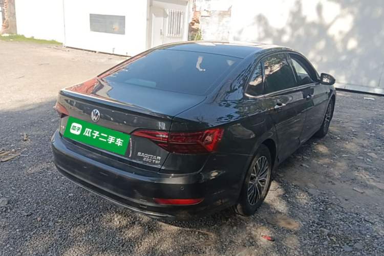 Used Volkswagen Sagitar 2019 280TSI DSG Comfort Version China VI Standard Rear Right 45 Deg