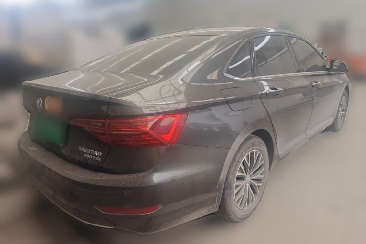 Used Volkswagen Sagitar 2019 280TSI DSG Comfort Version China VI Standard Rear Right 45 Deg