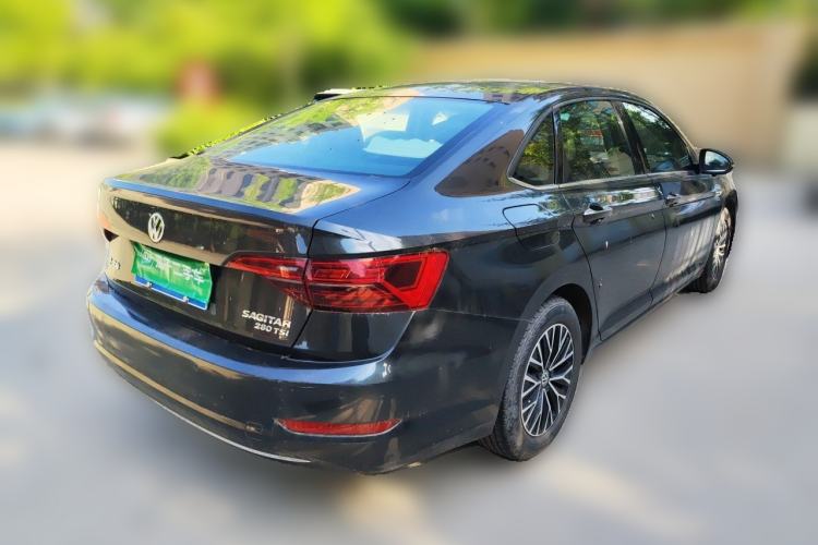 Used Volkswagen Sagitar 2019 280TSI DSG Comfort Version China VI Standard Rear Right 45 Deg
