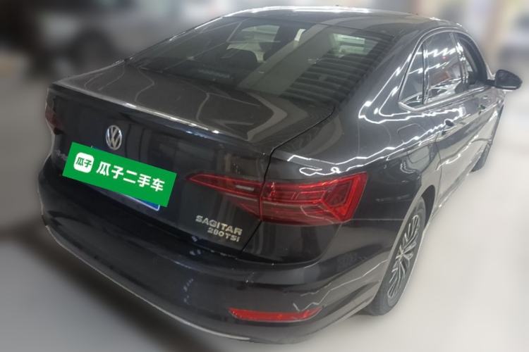 Used Volkswagen Sagitar 2019 280TSI DSG Comfort Version China VI Standard Rear Right 45 Deg