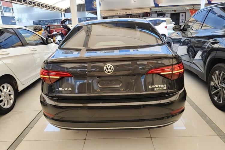 Used Volkswagen Sagitar 2019 280TSI DSG Comfort Version China VI Standard Rear