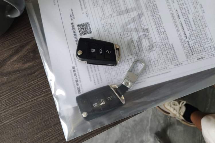 Used Volkswagen Sagitar 2019 200TSI DSG Comfort Version China VI Standard Vehicle Key