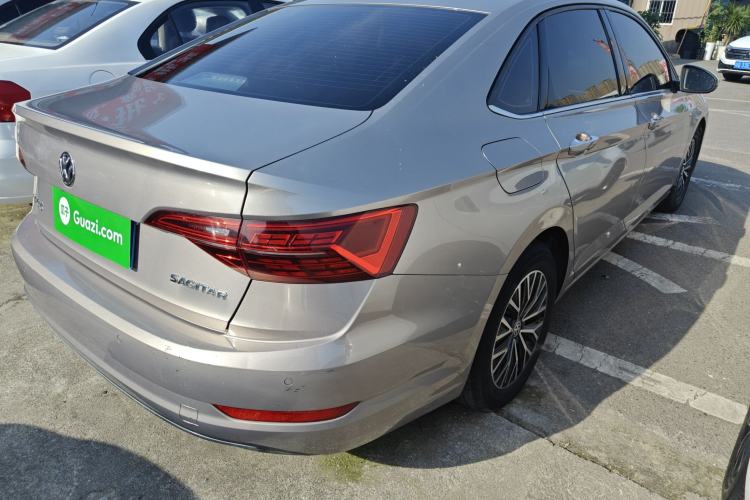 Used Volkswagen Sagitar 2019 200TSI DSG Comfort Version China VI Standard Rear Right 45 Deg