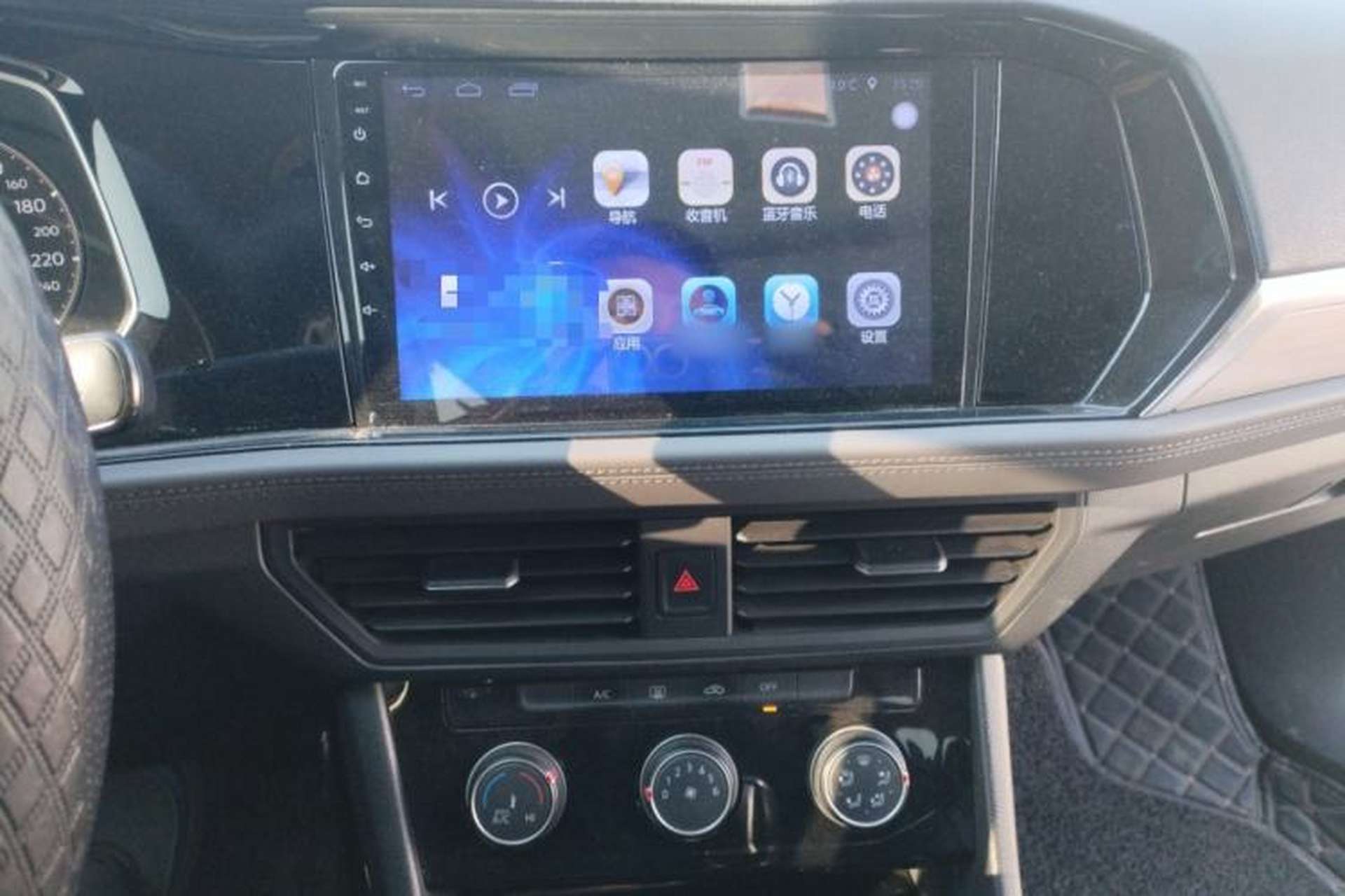 Used Volkswagen Sagitar 2019 200TSI DSG Comfort Version China V Standard Audio And AC Panel