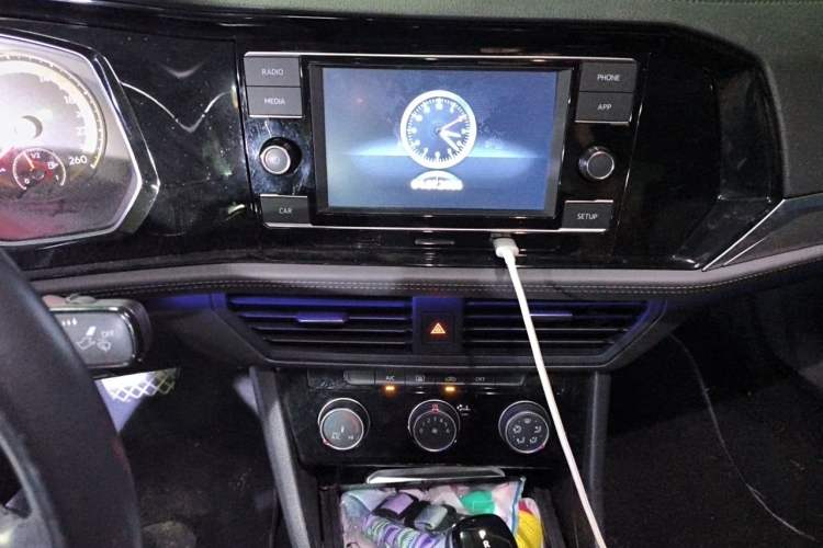Used Volkswagen Sagitar 2019 280TSI DSG Comfort Version China VI Standard Audio And AC Panel