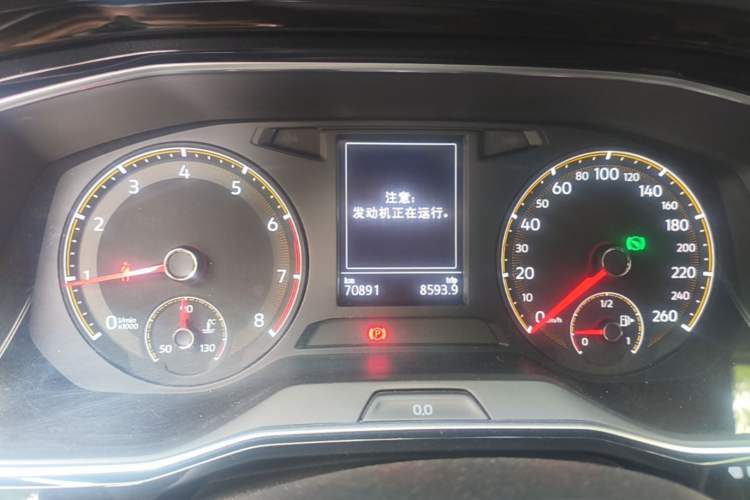 Used Volkswagen Sagitar 2019 280TSI DSG Luxury Version China VI Standard Instrument Cluster