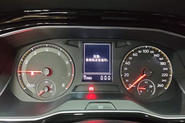 Used Volkswagen Sagitar 2019 280TSI DSG Comfort Version China VI Standard Instrument Cluster