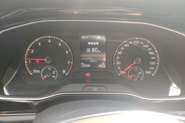 Used Volkswagen Sagitar 2019 200TSI DSG Comfort Version China VI Standard Instrument Cluster
