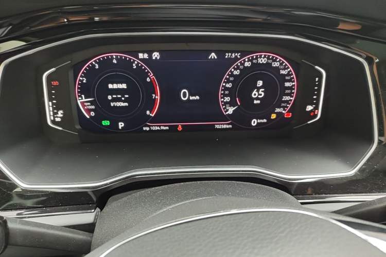 Used Volkswagen Sagitar 2019 280TSI DSG Luxury Version China VI Standard Instrument Cluster