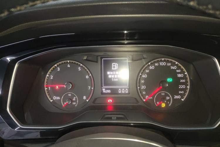 Used Volkswagen Sagitar 2019 200TSI DSG Comfort Version China VI Standard Instrument Cluster