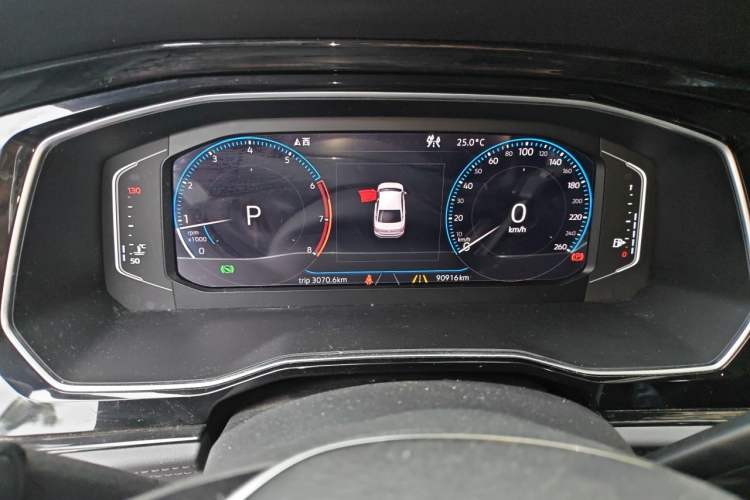 Used Volkswagen Sagitar 2019 280TSI DSG Flagship Model China V Standard Instrument Cluster
