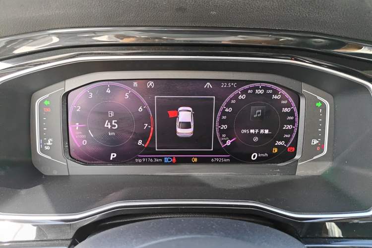 Used Volkswagen Sagitar 2019 280TSI DSG Flagship Model China V Standard Instrument Cluster