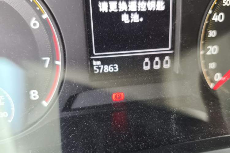 Used Volkswagen Sagitar 2019 200TSI DSG Comfort Version China VI Standard Odometer Close Up