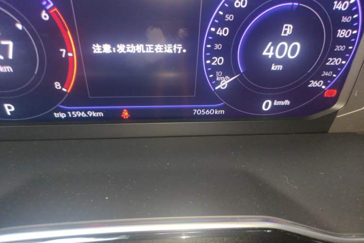 Used Volkswagen Sagitar 2019 280TSI DSG Luxury Version China VI Standard Odometer Close Up