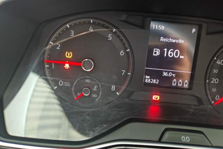 Used Volkswagen Sagitar 2019 280TSI DSG Comfort Version China V Standard Odometer Close Up