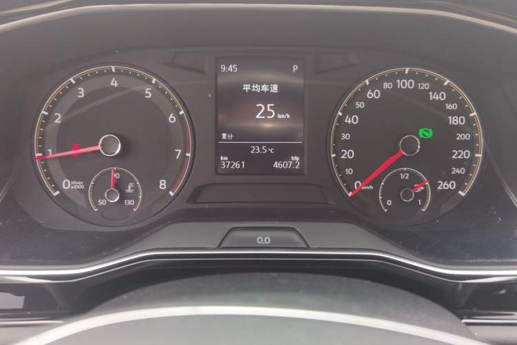 Used Volkswagen Sagitar 2019 280TSI DSG Comfort Version China VI Standard Odometer Close Up