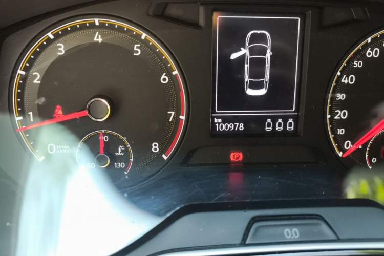 Used Volkswagen Sagitar 2019 280TSI DSG Comfort Version China V Standard Odometer Close Up