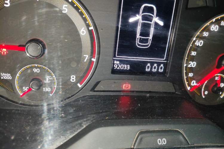 Used Volkswagen Sagitar 2019 200TSI DSG Comfort Version China VI Standard Odometer Close Up