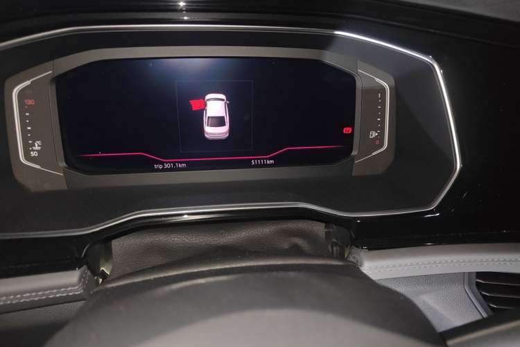 Used Volkswagen Sagitar 2019 280TSI DSG Comfort Version China VI Standard Odometer Close Up
