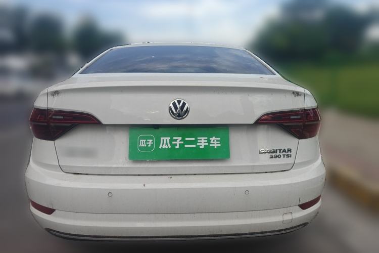 Used Volkswagen Sagitar 2019 280TSI DSG Comfort Version China VI Standard Rear