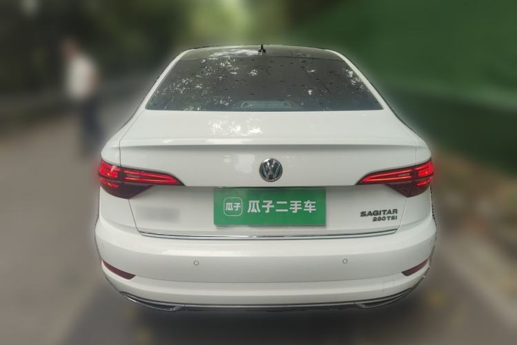 Used Volkswagen Sagitar 2019 280TSI DSG Luxury Version China VI Standard Rear