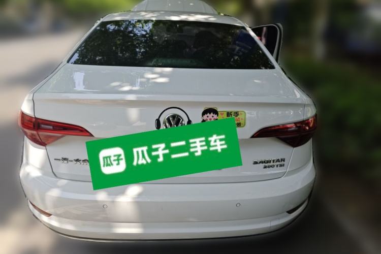 Used Volkswagen Sagitar 2019 280TSI DSG Comfort Version China VI Standard Rear