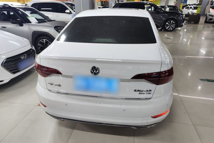 Used Volkswagen Sagitar 2019 280TSI DSG Luxury Version China VI Standard Rear