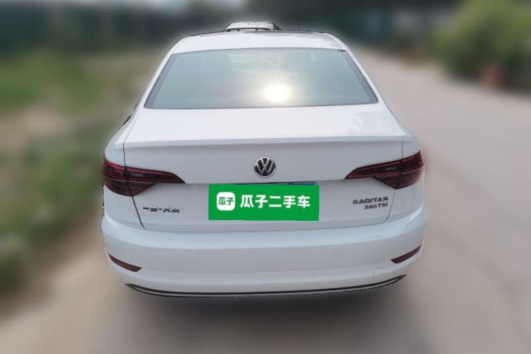 Used Volkswagen Sagitar 2019 280TSI DSG Comfort Version China VI Standard Rear