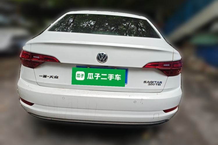 Used Volkswagen Sagitar 2019 200TSI DSG Comfort Version China VI Standard Rear