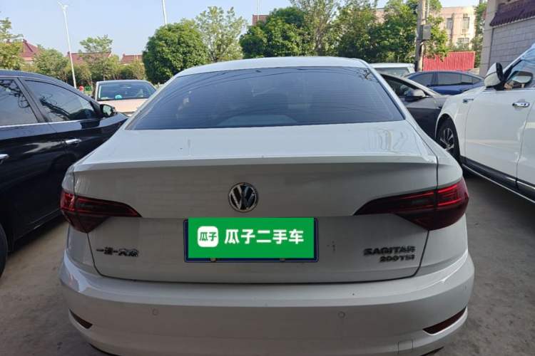 Used Volkswagen Sagitar 2019 200TSI DSG Comfort Version China VI Standard Rear