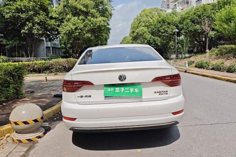 Used Volkswagen Sagitar 2019 280TSI DSG Comfort Version China VI Standard Rear