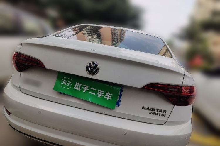 Used Volkswagen Sagitar 2019 280TSI DSG Comfort Version China VI Standard Rear