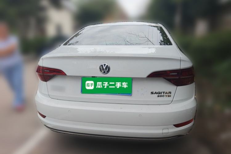 Used Volkswagen Sagitar 2019 280TSI DSG Comfort Version China VI Standard Rear