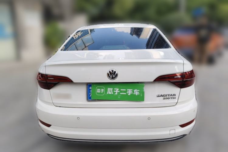 Used Volkswagen Sagitar 2019 280TSI DSG Comfort Version China VI Standard Rear