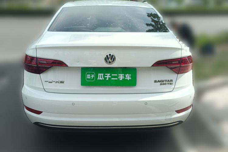 Used Volkswagen Sagitar 2019 280TSI DSG Comfort Version China VI Standard Rear