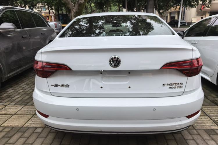 Used Volkswagen Sagitar 2019 200TSI DSG Comfort Version China VI Standard Rear