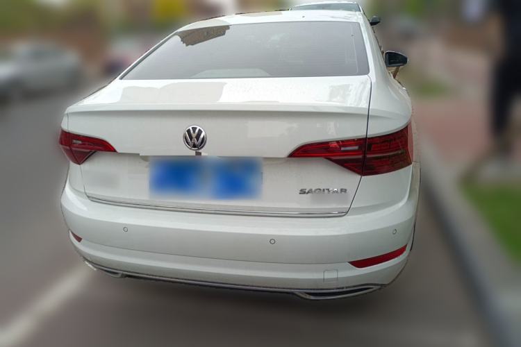 Used Volkswagen Sagitar 2019 280TSI DSG Luxury Version China VI Standard Rear