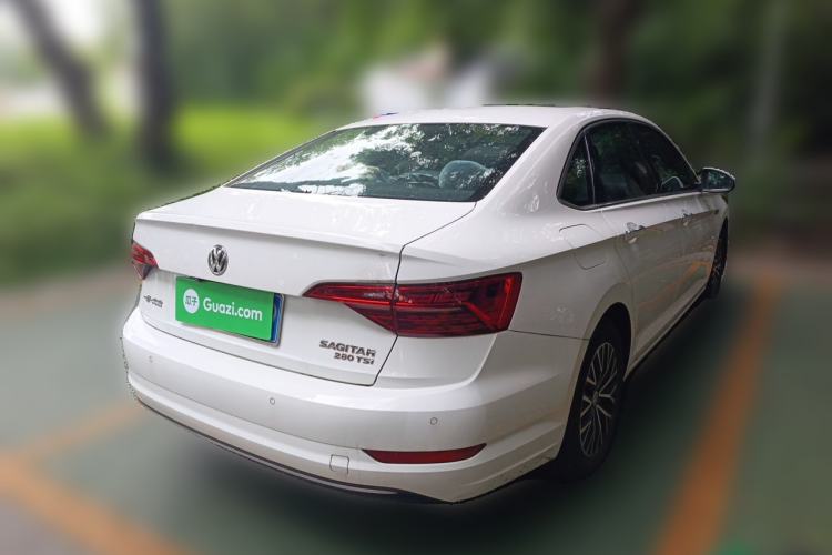 Used Volkswagen Sagitar 2019 280TSI DSG Comfort Version China VI Standard Rear Right 45 Deg