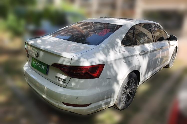 Used Volkswagen Sagitar 2019 280TSI DSG Comfort Version China VI Standard Rear Right 45 Deg