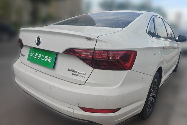 Used Volkswagen Sagitar 2019 280TSI DSG Comfort Version China VI Standard Rear Right 45 Deg