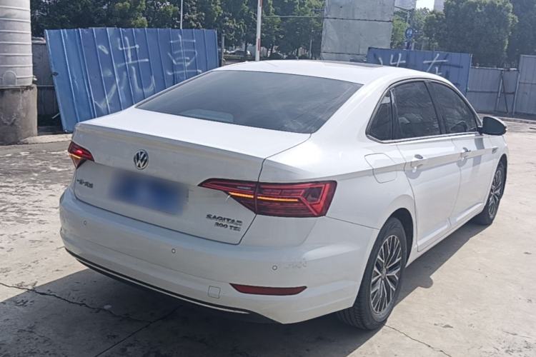 Used Volkswagen Sagitar 2019 200TSI DSG Comfort Version China VI Standard Rear Right 45 Deg