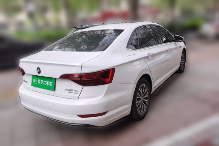 Used Volkswagen Sagitar 2019 280TSI DSG Comfort Version China VI Standard Rear Right 45 Deg
