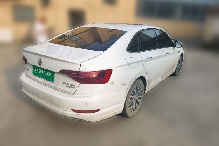 Used Volkswagen Sagitar 2019 200TSI DSG Comfort Version China VI Standard Rear Right 45 Deg